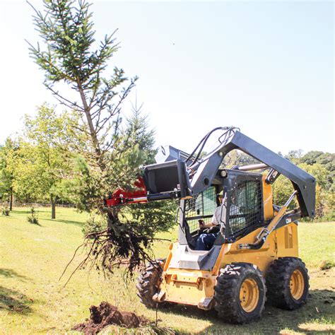 tree puller attachment skid steer rental|tree removal skid steer attachments.